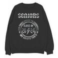 Graduation 2024 Rock & Roll Style Senior Unisex Sweatshirt