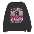 Graduation 2025 Proud Mom Of 2025 Graduate Floral Women Unisex Sweatshirt