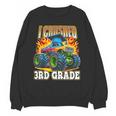 Graduation 3rd Grade Monster Truck Boys I Crushed Grad Unisex Sweatshirt