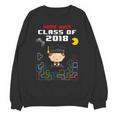 Graduation Class Of 2018 Game Over 8-Bit Gamer Unisex Sweatshirt