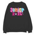 Graduation Class Of 2026 Senior Pink Coquette Bow 2026 Grade Unisex Sweatshirt