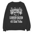 Graduation Elementary Education Major Unisex Sweatshirt