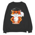 Graduation Fox School Bachelor Master Doctor Study Unisex Sweatshirt