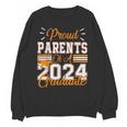 Graduation Proud Parents Of a 2024 Graduate For Mom And Dad Unisex Sweatshirt