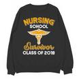 Graduation Shirt Nursing School Survivor Class Of 2018 Tee Unisex Sweatshirt