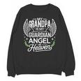 My Grandpa Is My Guardian Angel In Heaven Memory Memorial Unisex Sweatshirt