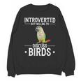 Green Cheek Conure Introvert Parrot Bird Conure Unisex Sweatshirt