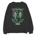 Green In Memory Of Papa Kidney Disease Awareness Products Unisex Sweatshirt