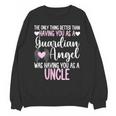 Guardian Angel Memorial In Memory Of Uncle Niece Nephew Unisex Sweatshirt Guardian Angel Memorial In Memory Of Uncle Niece Nephew Unisex Sweatshirt