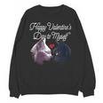 Happy Valentines Day Self Introvert Humor Antisocial Unisex Sweatshirt