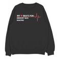 My Heart Beats For Memory Box Making Family Past Time Unisex Sweatshirt My Heart Beats For Memory Box Making Family Past Time Unisex Sweatshirt