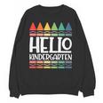 Hello Kindergarten First Day Back To School Graduation Unisex Sweatshirt