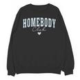 Homebody Club Checkerboard Introvert Self Growth Work Home Unisex Sweatshirt Homebody Club Checkerboard Introvert Self Growth Work Home Unisex Sweatshirt
