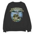 If I’m Not Fishing I’m Thinking About It Introvert Lifestyle Unisex Sweatshirt