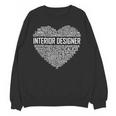Interior Er Heart Graduation Unisex Sweatshirt