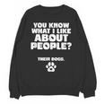 Introvert Animal Dog Owner Unisex Sweatshirt Introvert Animal Dog Owner Unisex Sweatshirt