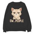Introvert Anime Cat Ew People Unisex Sweatshirt Introvert Anime Cat Ew People Unisex Sweatshirt