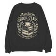 Introvert Books Club Member Coffee Book Lovers Vintage Unisex Sweatshirt Introvert Books Club Member Coffee Book Lovers Vintage Unisex Sweatshirt