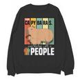 Introvert Capybara Rodent Animal Lover Antisocial Retro Unisex Sweatshirt Introvert Capybara Rodent Animal Lover Antisocial Retro Unisex Sweatshirt