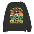 Introvert Cats Sarcasm Cat Lover Introverts Unisex Sweatshirt Introvert Cats Sarcasm Cat Lover Introverts Unisex Sweatshirt