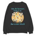 Introvert Extrovert Cartoon In Asstrovert World Unisex Sweatshirt Introvert Extrovert Cartoon In Asstrovert World Unisex Sweatshirt
