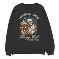 Introvert Hiking Club Antisocial Overthinking Anxiety Unisex Sweatshirt