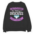 Introvert Hippie Mom Cloth Diapers Crunchy Mama Unisex Sweatshirt Introvert Hippie Mom Cloth Diapers Crunchy Mama Unisex Sweatshirt