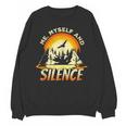 Introvert Relaxation Me Myself And Silence Mountain Vacation Unisex Sweatshirt Introvert Relaxation Me Myself And Silence Mountain Vacation Unisex Sweatshirt