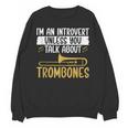 Im An Introvert Unless You Talk About Trombone Unisex Sweatshirt