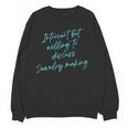 Introvert But Willing To Discuss Jewelry Making Unisex Sweatshirt