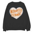 Introverted Extrovert People Hater Calm Peace Lover Unisex Sweatshirt