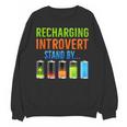 Introverted Recharging Introvert Saying Sarcasm Unisex Sweatshirt Introverted Recharging Introvert Saying Sarcasm Unisex Sweatshirt