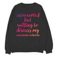 Introverted Willing To Discuss Caucasian Ovcharka Introvert Unisex Sweatshirt Introverted Willing To Discuss Caucasian Ovcharka Introvert Unisex Sweatshirt