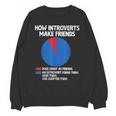 How Introverts Make Friends Sayings For Introverts Unisex Sweatshirt How Introverts Make Friends Sayings For Introverts Unisex Sweatshirt
