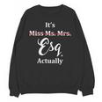 Its Esq Actually Female Lawyer Graduation Pass The Bar Exam Unisex Sweatshirt