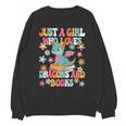 Just A Girl Who Loves Dragons And Books Reading Bookworm Unisex Sweatshirt Just A Girl Who Loves Dragons And Books Reading Bookworm Unisex Sweatshirt