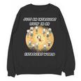 Just An Introvert Living In An Extrovert World Stickmen Unisex Sweatshirt