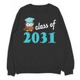 Kids Class Of 2031 Graduation Year T-Shirt Back To School Unisex Sweatshirt