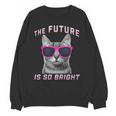 Kids Cool Future Is Bright Kids Graduation Or Birthday Unisex Sweatshirt