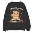 Kids Kindergarten Graduate Cat Graduation Unisex Sweatshirt