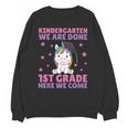 Kids Kindergarten Graduate Unicorn Graduation Unisex Sweatshirt