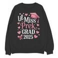 Kids Little Miss Pre-K Grad 2025 Preschool Girls Prek Graduation Unisex Sweatshirt