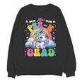 Kids Miss Pre-K Grad Graduation Cute Unicorn Rainbow Girls Unisex Sweatshirt