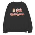 Kids Peace Out Kindergarten Graduation Kindergarten Graduate Unisex Sweatshirt