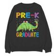 Kids Pre-K Graduate Brontosaurus Dino Pre Kindergarten Graduation Unisex Sweatshirt