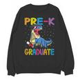 Kids Pre-K Graduate Dinosaur T-Rex Pre Kindergarten Graduation Unisex Sweatshirt