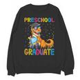 Kids Preschool Graduate Dinosaur Trex Preschool Graduation Unisex Sweatshirt