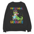 Kids Preschool Graduate T-Rex Dinosaur Preschool Graduation Unisex Sweatshirt