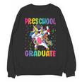 Kids Preschool Graduation Dab Unicorn Preschool Graduate Unisex Sweatshirt