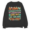 Kids So Long Kindergarten 1st Grade Here I Come Graduation Groovy Unisex Sweatshirt